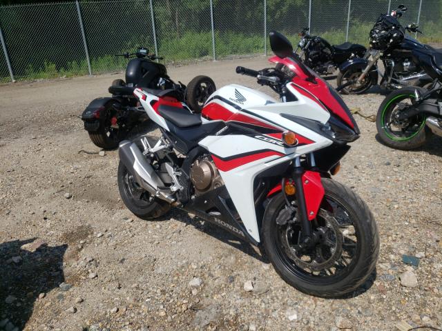 Salvage cars for sale from Copart Baltimore, MD: 2018 Honda CBR500 R