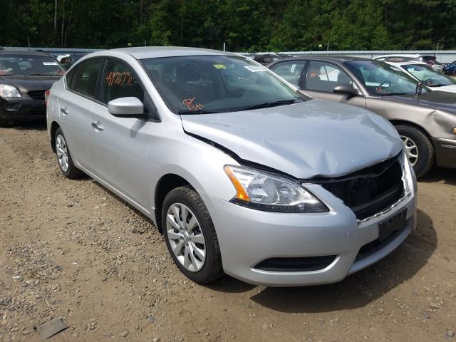 Salvage cars for sale from Copart Lyman, ME: 2014 Nissan Sentra S