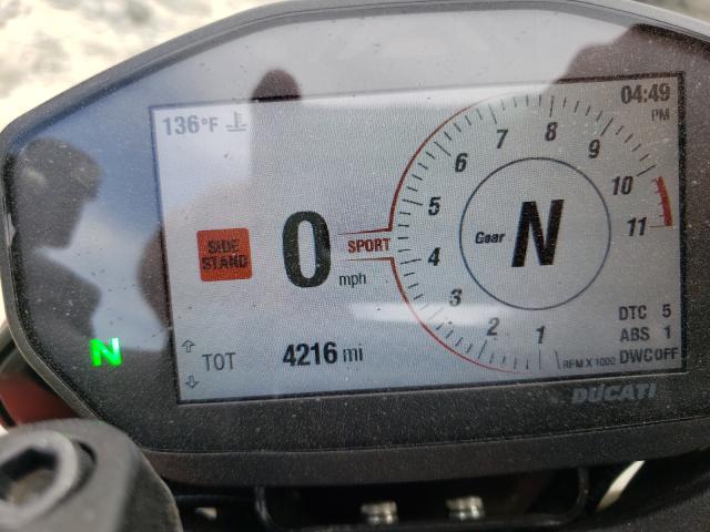 2020 DUCATI HYPERMOTAR ZDMBAJDT7LB005290