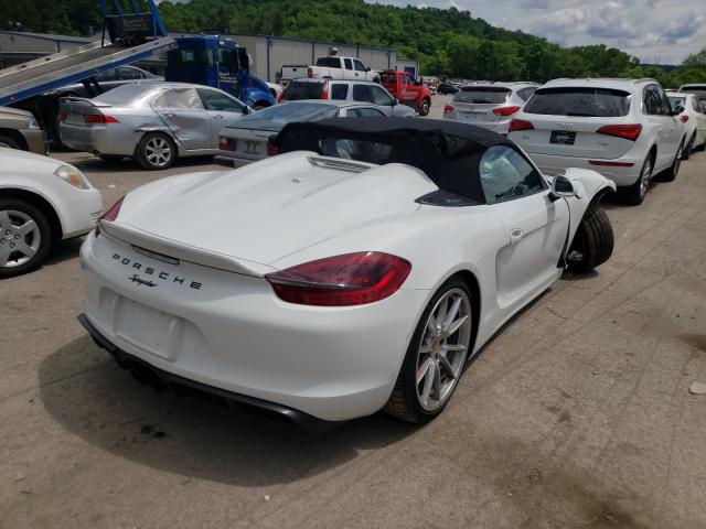 2016 PORSCHE BOXSTER SP WP0CC2A89GS152474