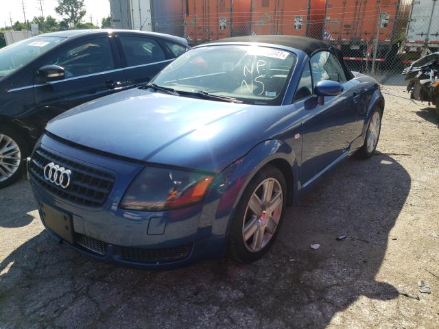 audi tt 2005 vin trutc28n951004085