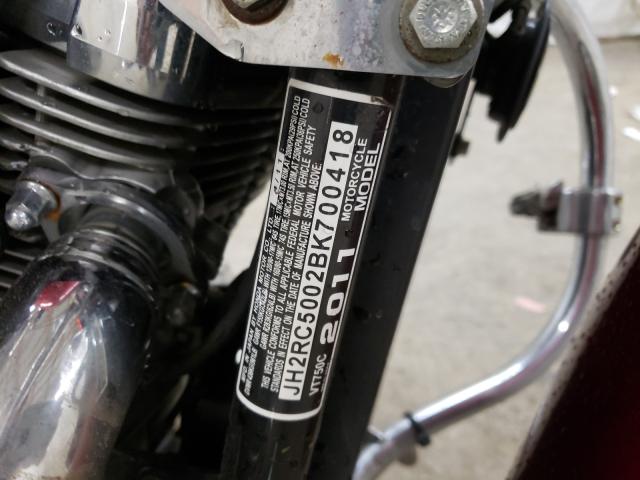 2011 HONDA VT750 C JH2RC5002BK700418