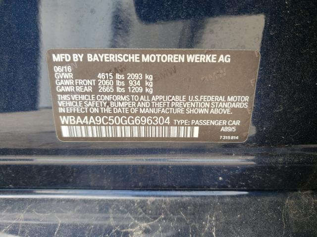 2016 BMW 428 I GRAN WBA4A9C50GG696304