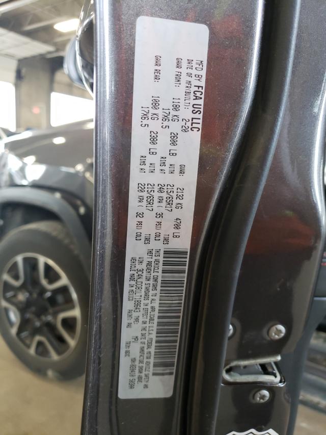 2020 JEEP COMPASS TR 3C4NJDDB1LT189643