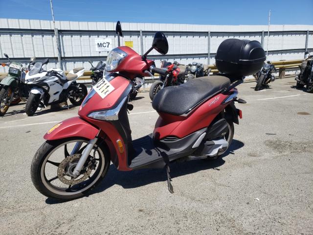 2019 PIAGGIO MOTORCYCLE ZAPM898G5K7001153