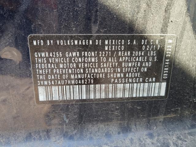 2017 VOLKSWAGEN GTI SPORT 3VW547AU7HM048279