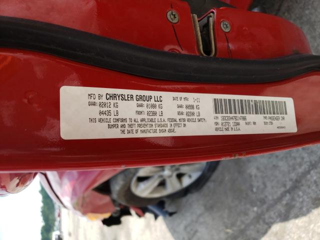 2011 DODGE CALIBER 1B3CB3HA7BD147886