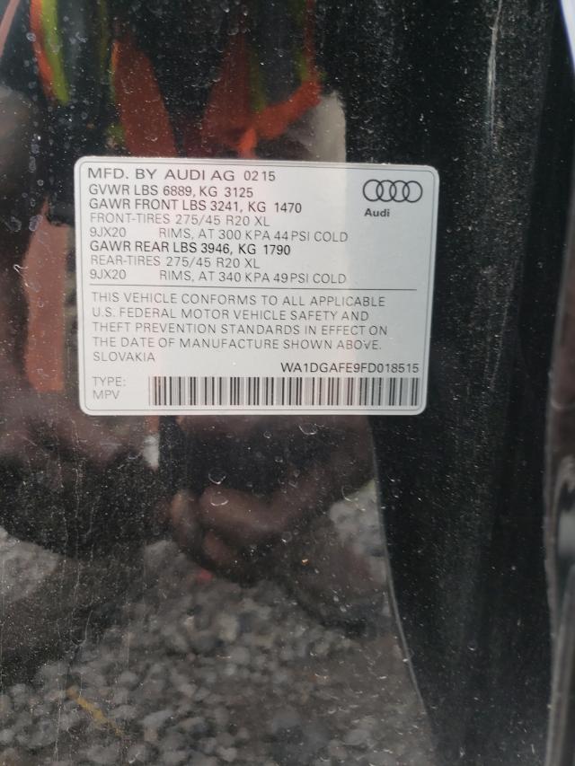 2015 AUDI Q7 PRESTIG WA1DGAFE9FD018515