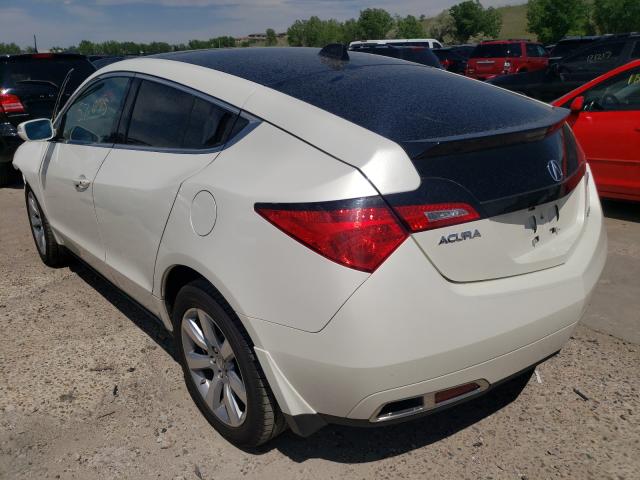 2010 ACURA ZDX ADVANC 2HNYB1H65AH503509