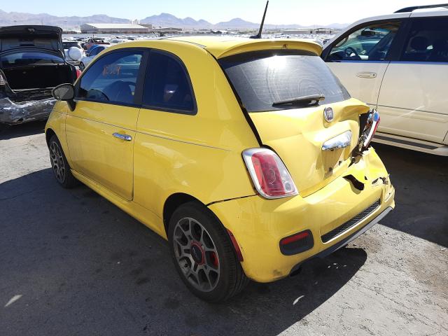 2013 FIAT 500 SPORT 3C3CFFBR9DT594238