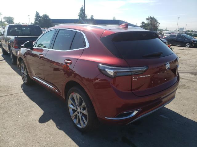 2021 BUICK ENVISION A LRBFZSR46MD055552