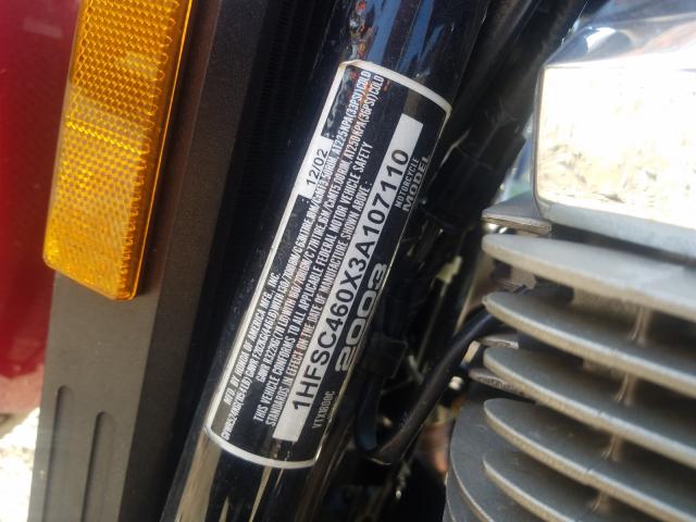 2003 HONDA VTX1800 C 1HFSC460X3A107110