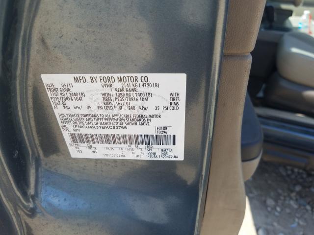 2011 FORD ESCAPE HYB 1FMCU4K31BKC53766