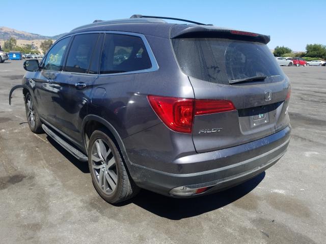 2016 HONDA PILOT ELIT 5FNYF6H00GB109689