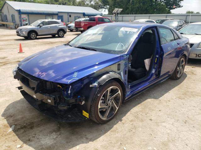 2021 HYUNDAI ELANTRA N KMHLR4AF6MU138486