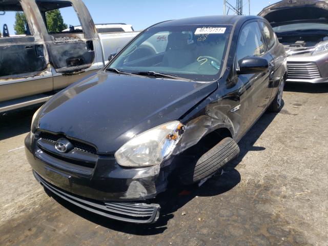 2010 HYUNDAI ACCENT BLU KMHCM3AC2AU152542