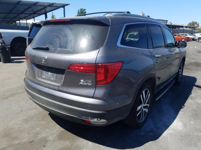 2016 HONDA PILOT ELIT 5FNYF6H00GB109689