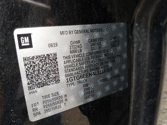 2020 GMC CANYON DEN 1GTG6EEN4L1118307