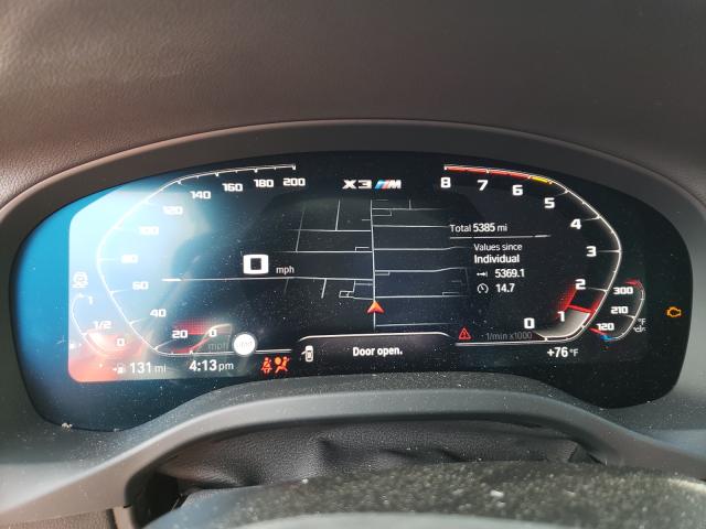 2021 BMW X3 M COMPE 5YMTS0C05M9E92345