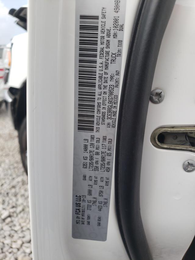 2019 RAM 3500 TRADE 3C63RRGL6KG700523