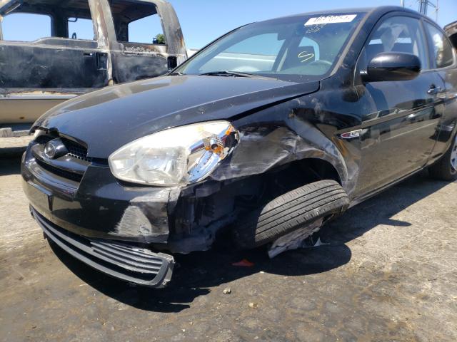 2010 HYUNDAI ACCENT BLU KMHCM3AC2AU152542