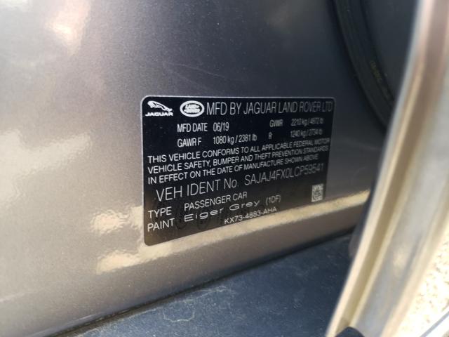 2020 JAGUAR XE S SAJAJ4FX0LCP59541