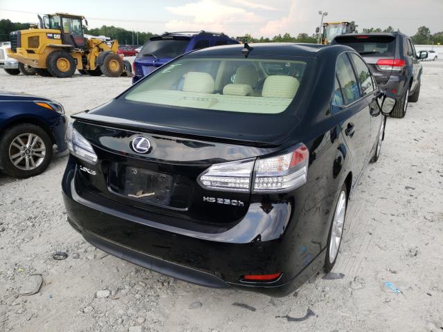 2010 LEXUS HS 250H JTHBB1BA9A2016474