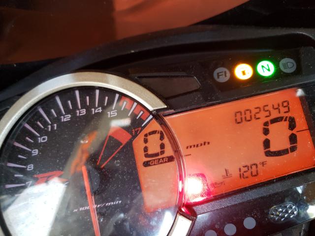 2012 SUZUKI GSX-R600 JS1GN7FAXC2101350