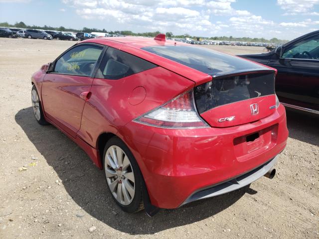 2011 HONDA CR-Z EX JHMZF1C67BS011160