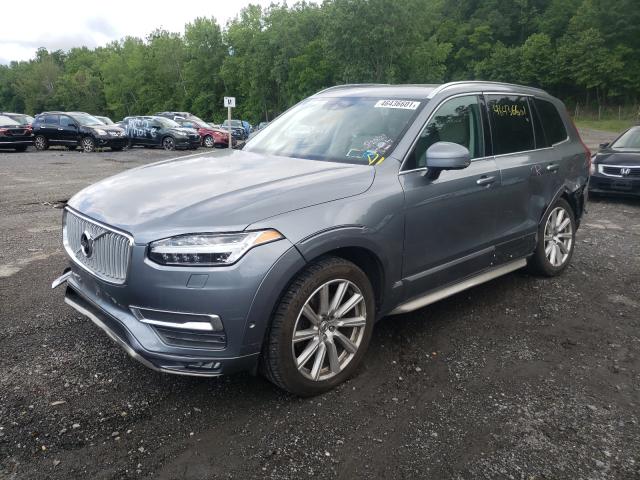 2016 VOLVO XC90 T6 YV4A22PL3G1001266
