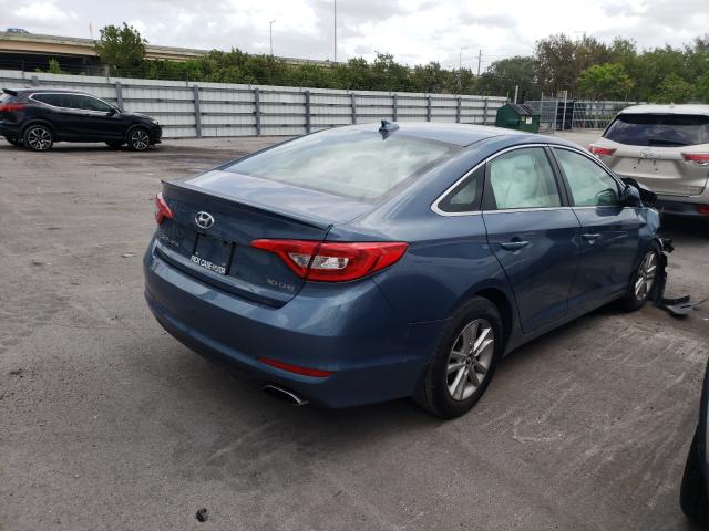 2015 HYUNDAI SONATA SE 5NPE24AF3FH255344