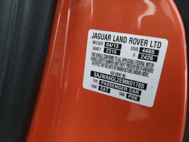2014 JAGUAR F-TYPE V8 SAJWA6GL2EMK01765
