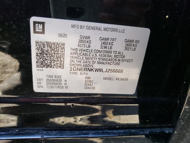 2020 CHEVROLET TRAVERSE H 1GNERNKW9LJ256668