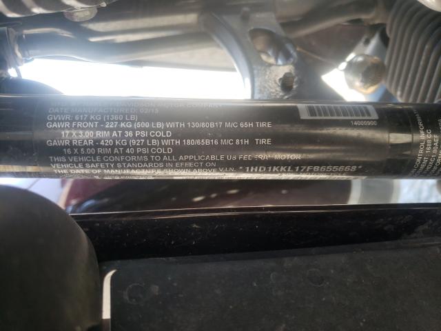2015 HARLEY-DAVIDSON FLHTKL ULT 1HD1KKL17FB655668