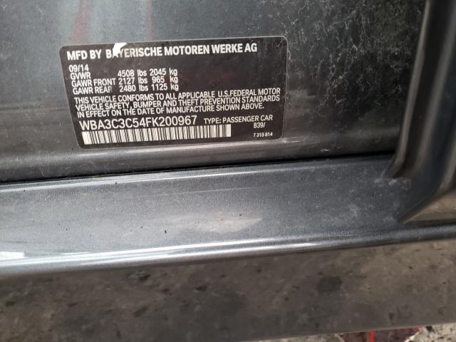 2015 BMW 320 WBA3C3C54FK200967