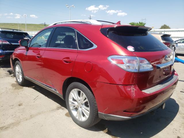 2011 LEXUS RX 450 JTJBC1BA7B2041273
