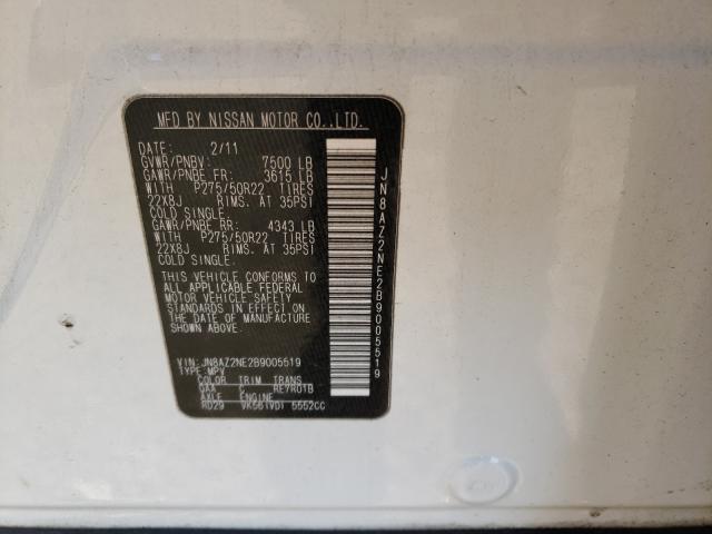 2011 INFINITI QX56 JN8AZ2NE2B9005519