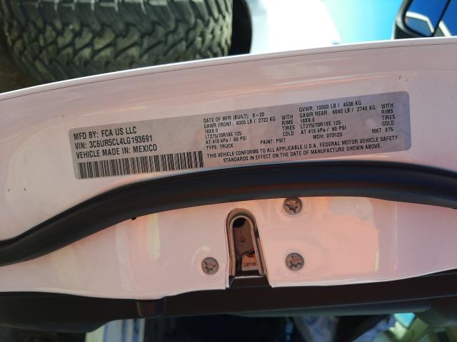 2020 RAM 2500 TRADE 3C6UR5CL4LG193691