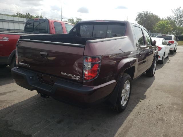 2014 HONDA RIDGELINE 5FPYK1F58EB002813