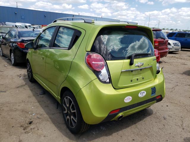 2013 CHEVROLET SPARK 2LT KL8CF6S96DC562721