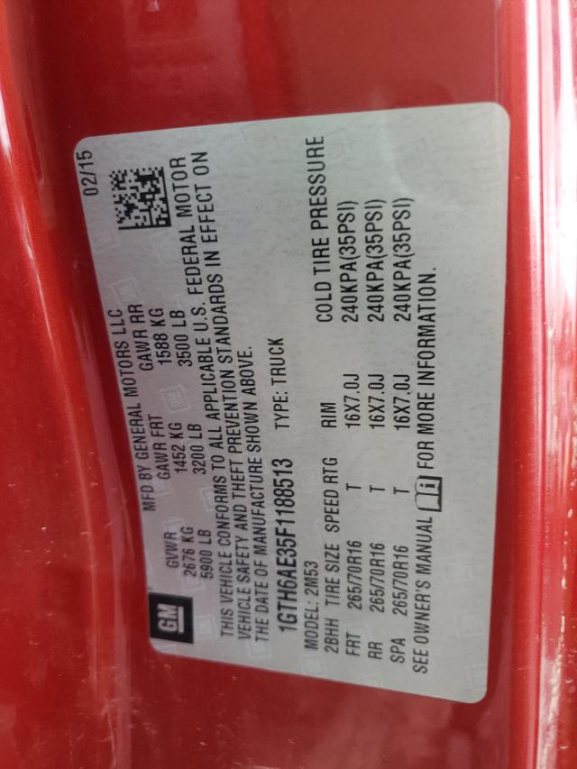 2015 GMC CANYON 1GTH6AE35F1188513