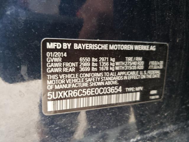 2014 BMW X5 XDRIVE5 5UXKR6C56E0C03654