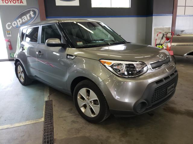 Salvage cars for sale at East Granby, CT auction: 2015 KIA Soul