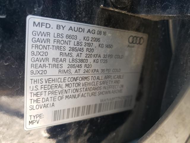 2017 AUDI Q7 PRESTIG WA1VABF77HD025978