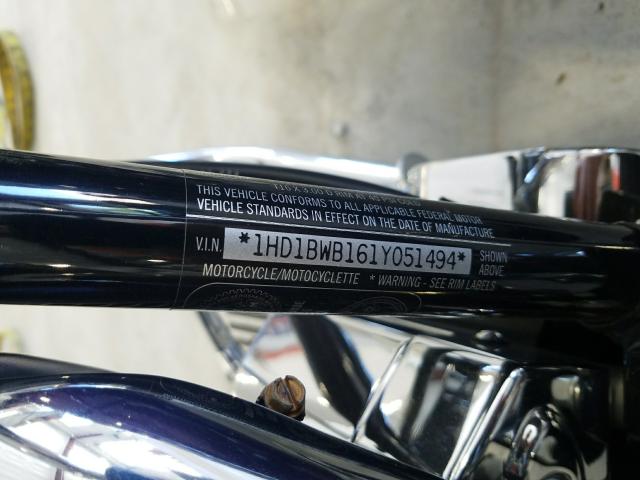 2001 HARLEY-DAVIDSON FLSTCI 1HD1BWB161Y051494