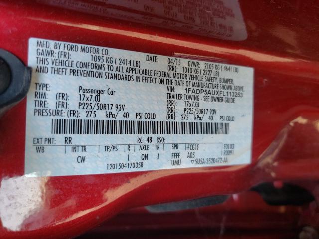 2015 FORD C-MAX SE 1FADP5AUXFL113253
