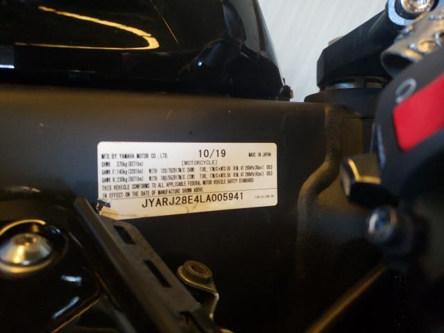 2020 YAMAHA R6L JYARJ28E4LA005941