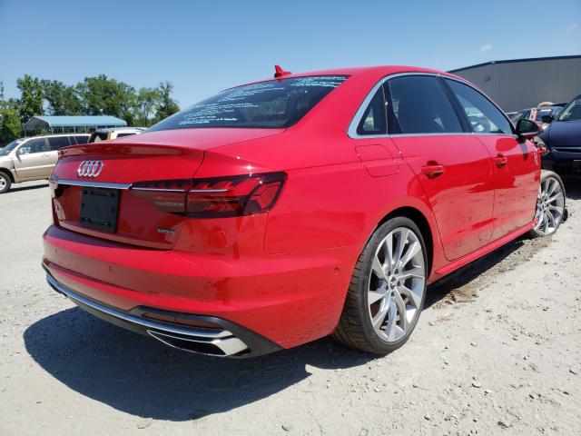 2020 AUDI A4 PRESTIG WAUFNAF44LA063755