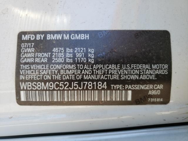 2018 BMW M3 WBS8M9C52J5J78184