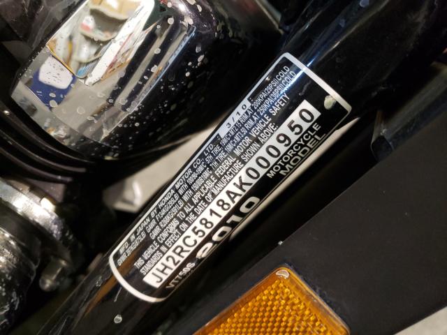 2010 HONDA VT750 S JH2RC5818AK000950